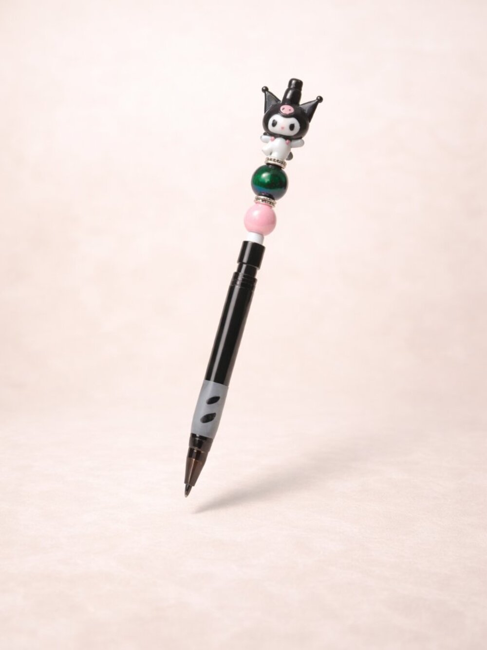 Kuromi Kawaii Mechanical Pencil with Beads – Includes Extra Lead